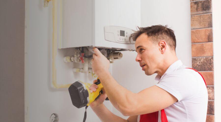Local tankless water heater installation in Yacolt, WA